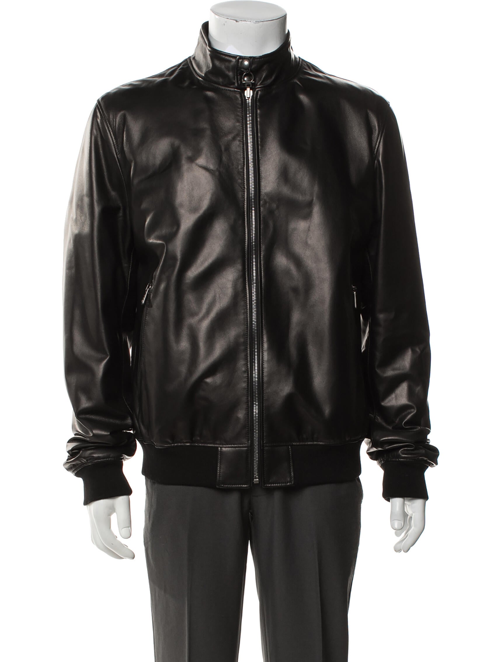 Supreme x Yohji Yamamoto Leather Jacket w/ Tags - Black Outerwear