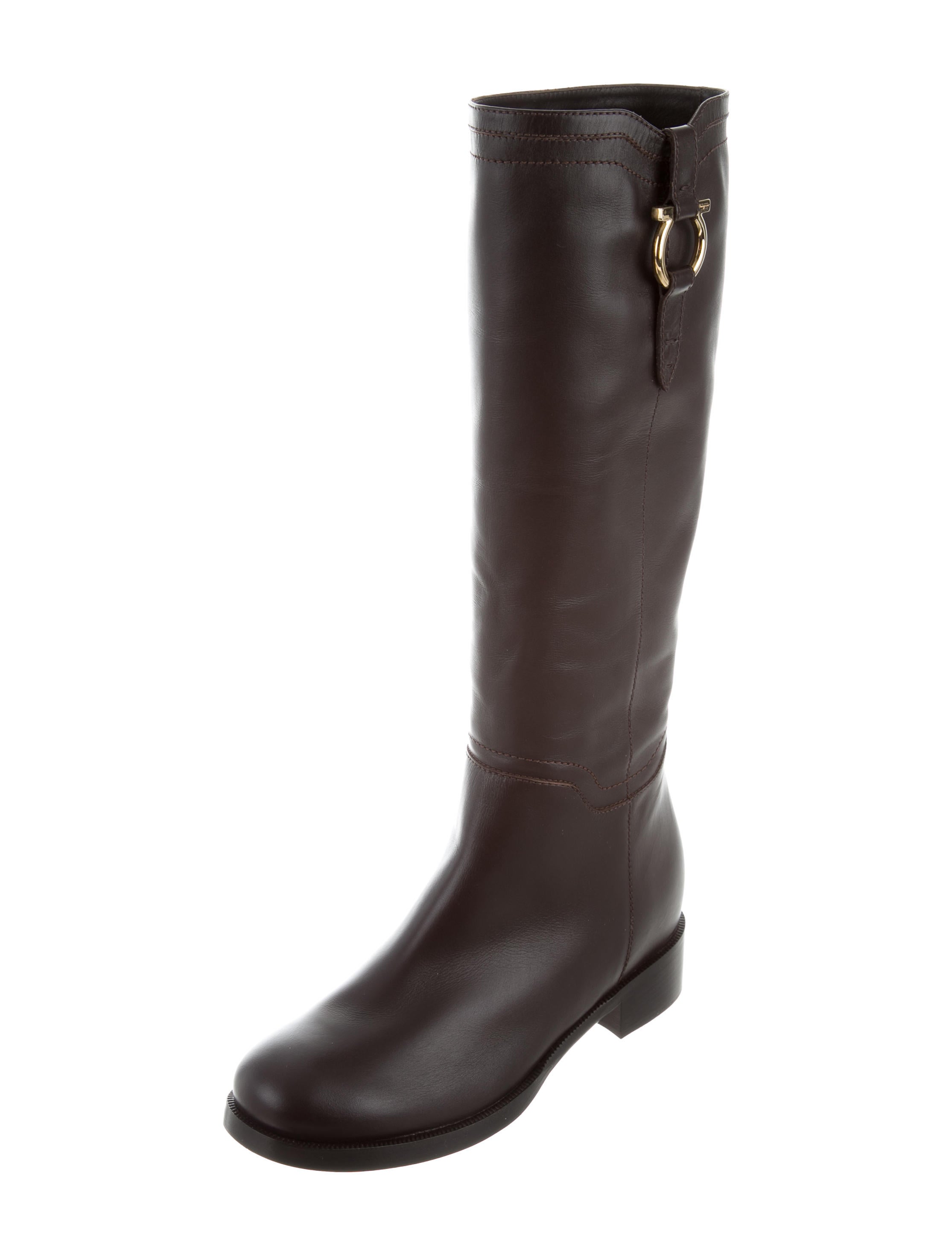 ferragamo riding boots