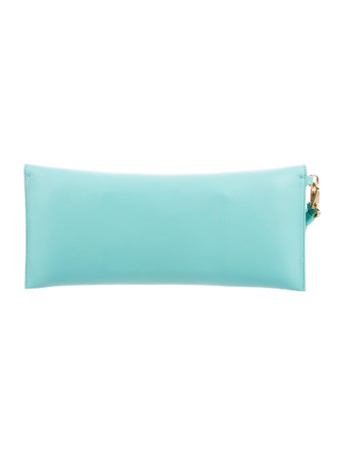 Salvatore Ferragamo Afef Lock Story Wristlet Clutch
