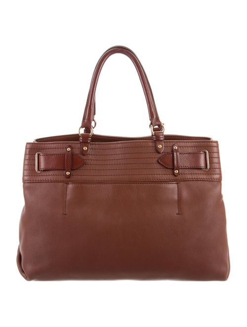 Salvatore Ferragamo Soft Leather Satchel Handbags SAL77250 The