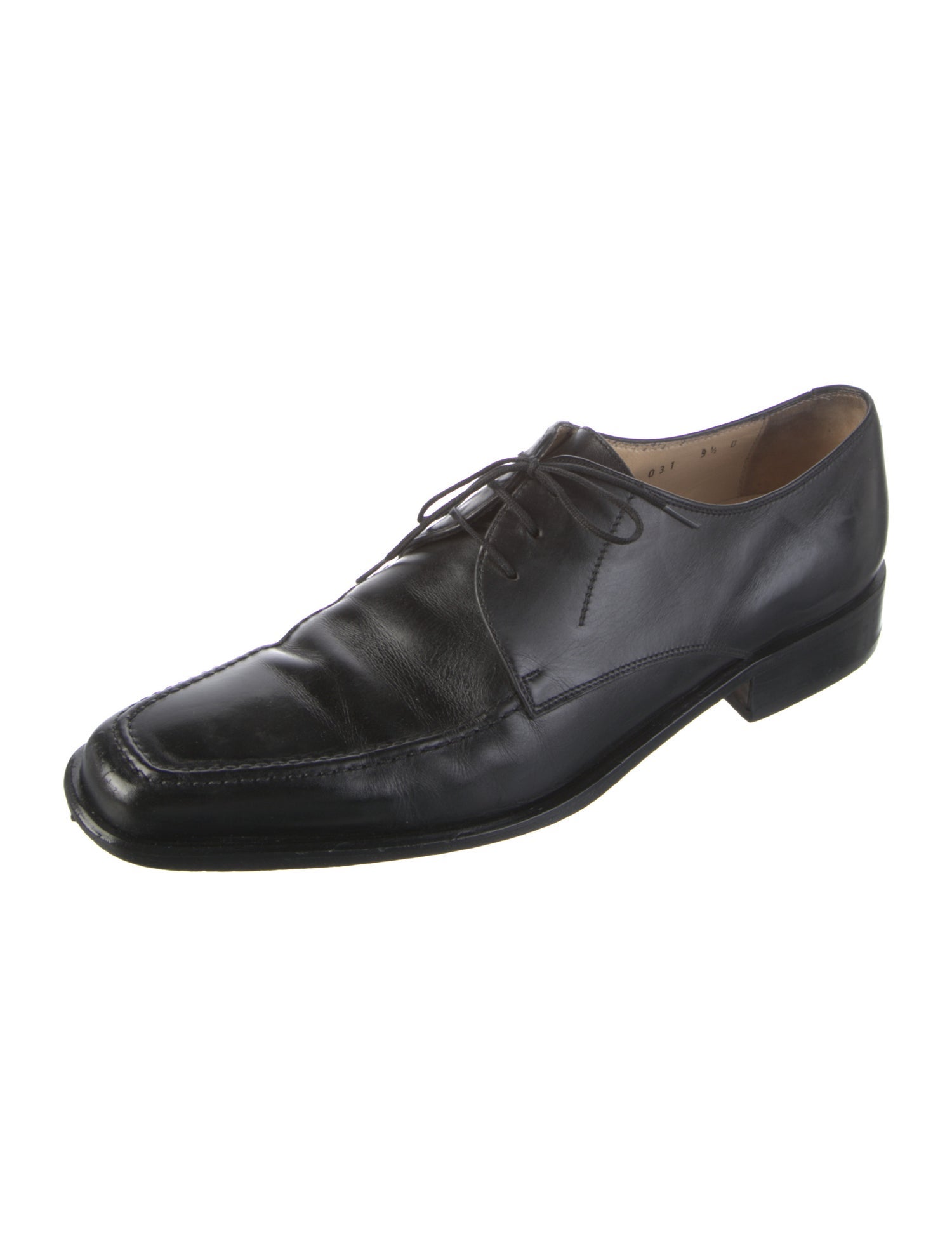 Salvatore Ferragamo Studio Leather Derby Shoes