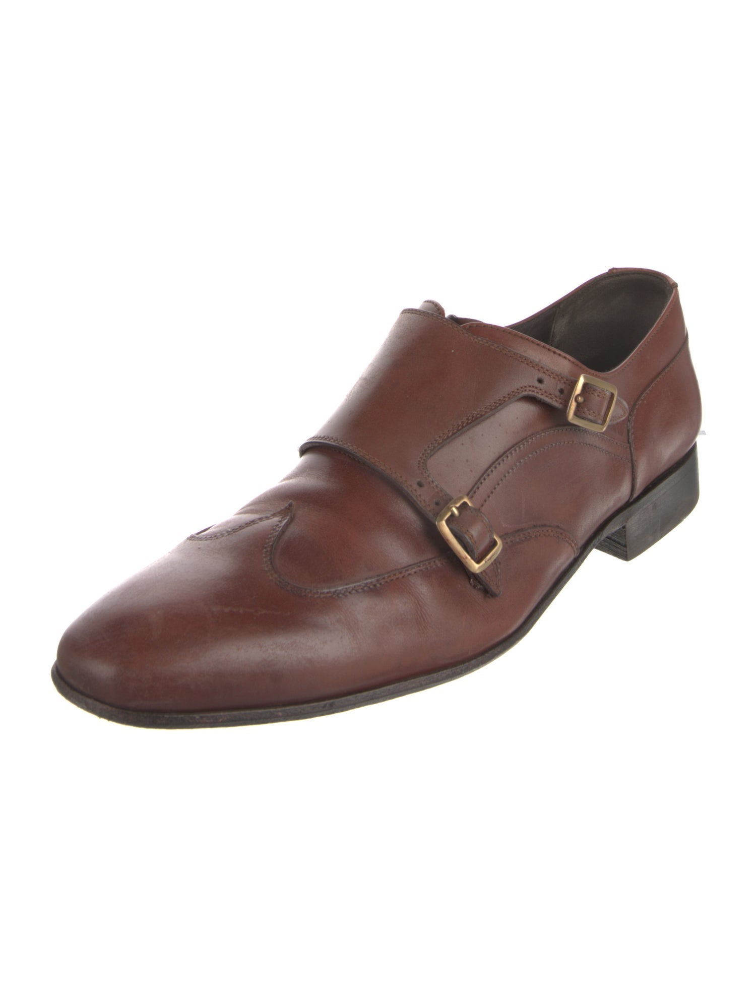 Salvatore Ferragamo Studio Leather Dress Loafers