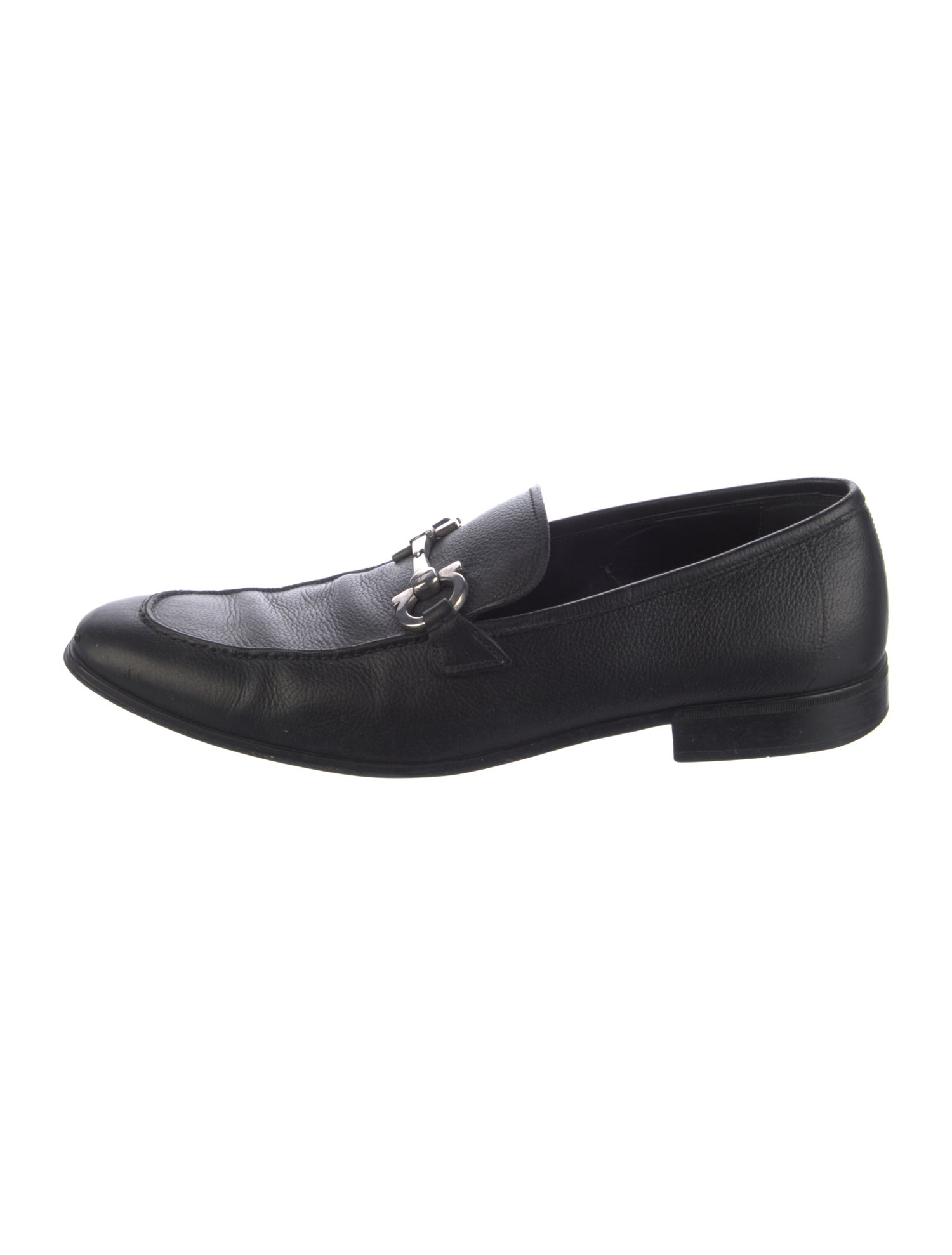 Salvatore Ferragamo Studio Leather Dress Loafers