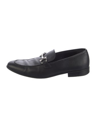 Salvatore Ferragamo Studio Leather Dress Loafers