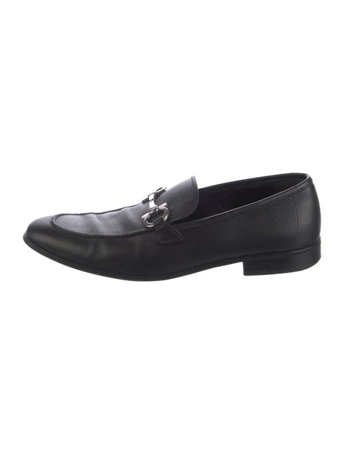Salvatore Ferragamo Studio Leather Dress Loafers