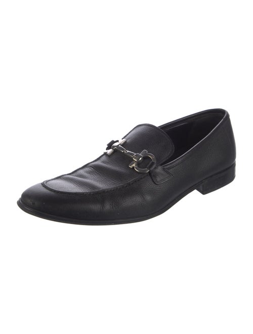 Salvatore Ferragamo Studio Leather Dress Loafers
