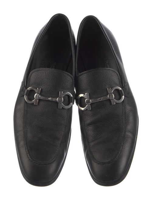 Salvatore Ferragamo Studio Leather Dress Loafers