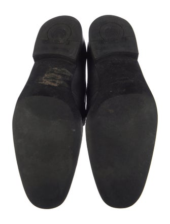 Salvatore Ferragamo Studio Leather Dress Loafers