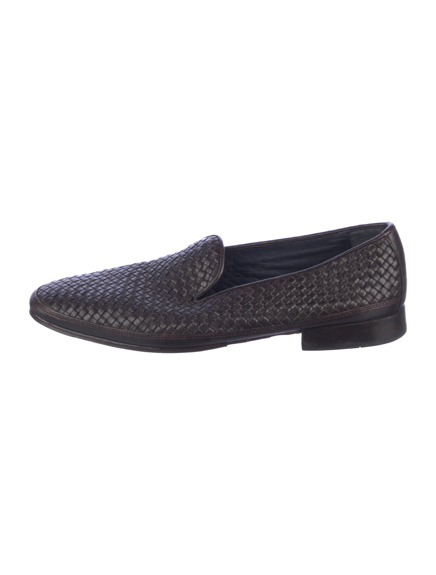 Salvatore Ferragamo Studio Leather Slippers