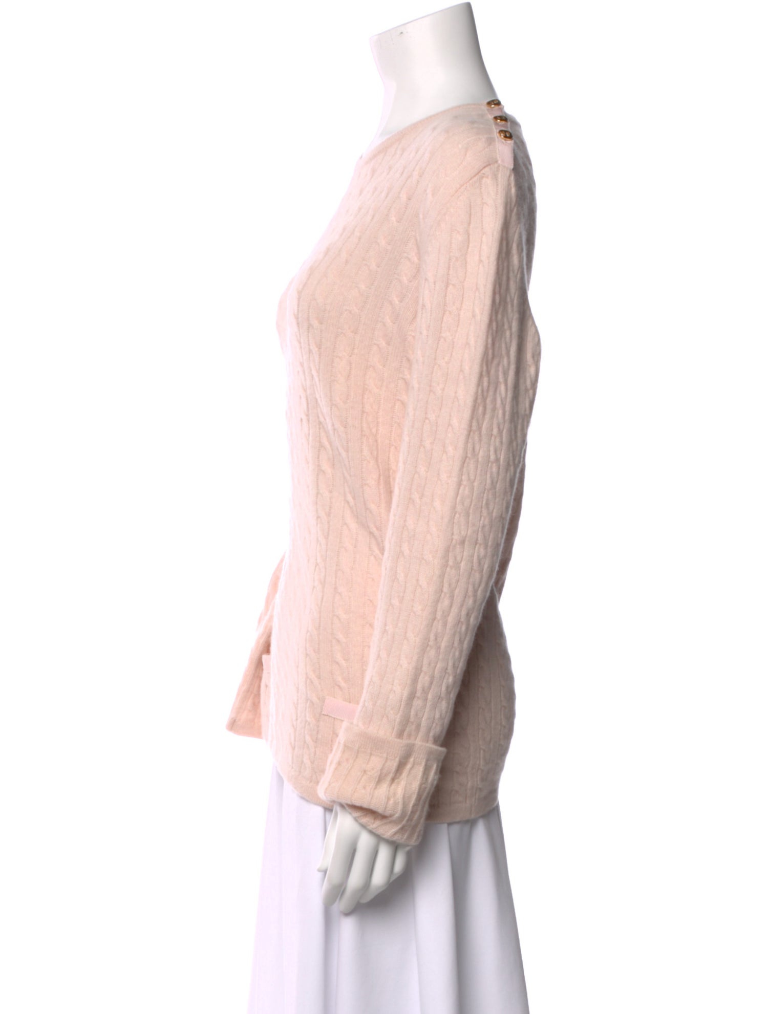 Salvatore Ferragamo Studio Wool Scoop Neck Sweater