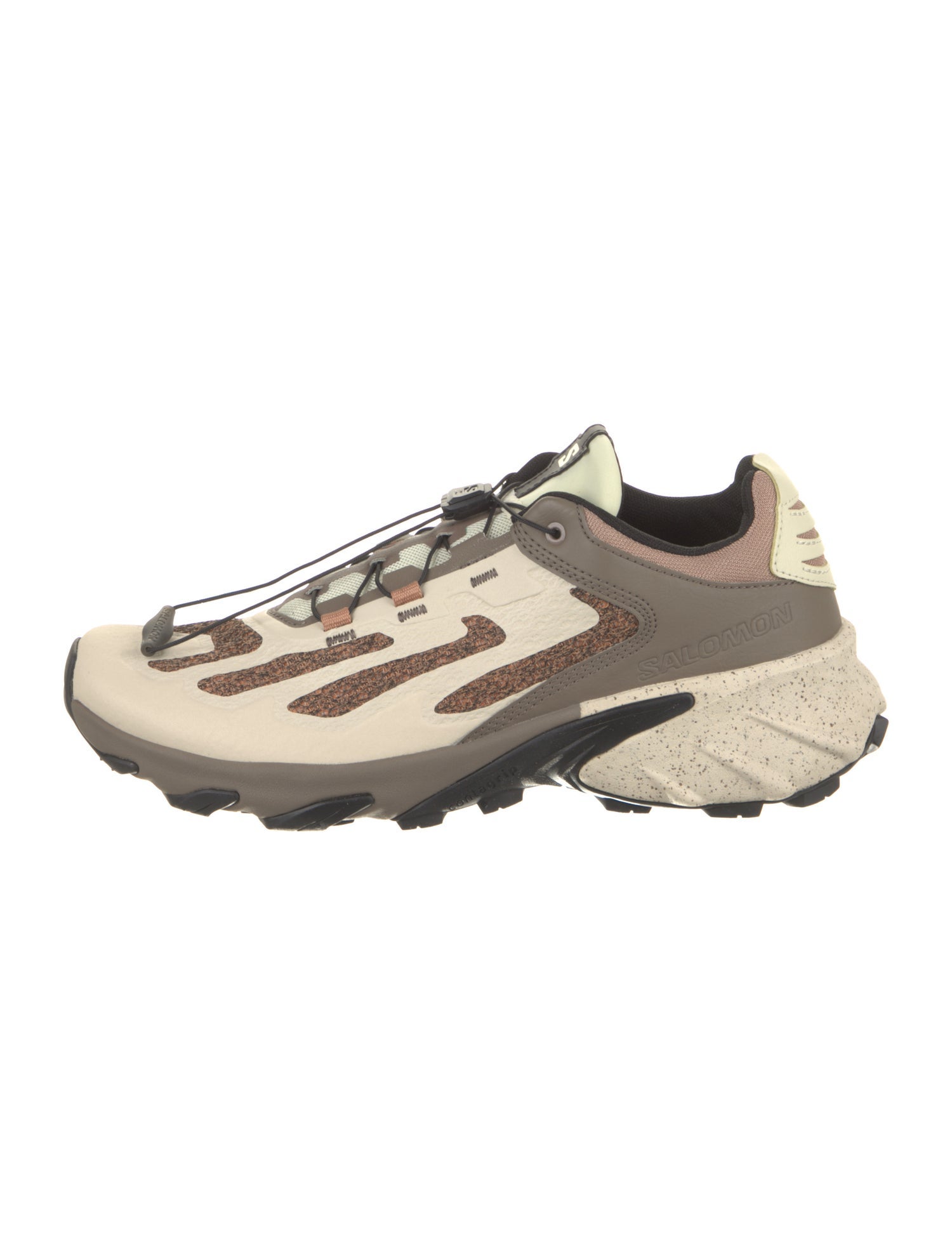 Salomon Leather Printed Sneakers