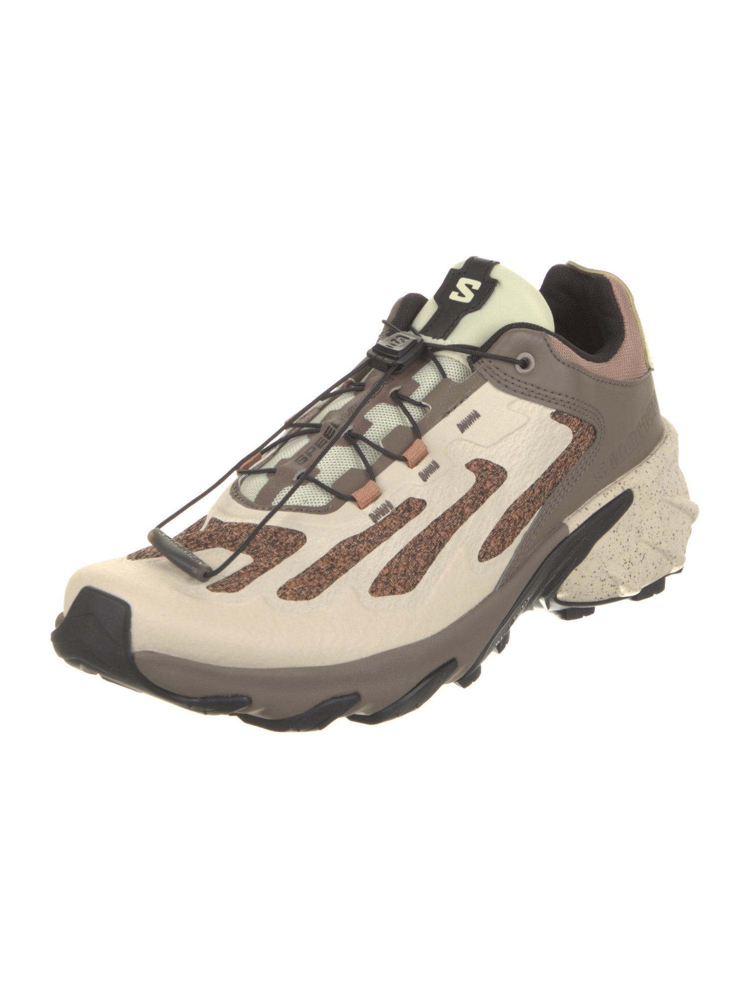 Salomon Leather Printed Sneakers