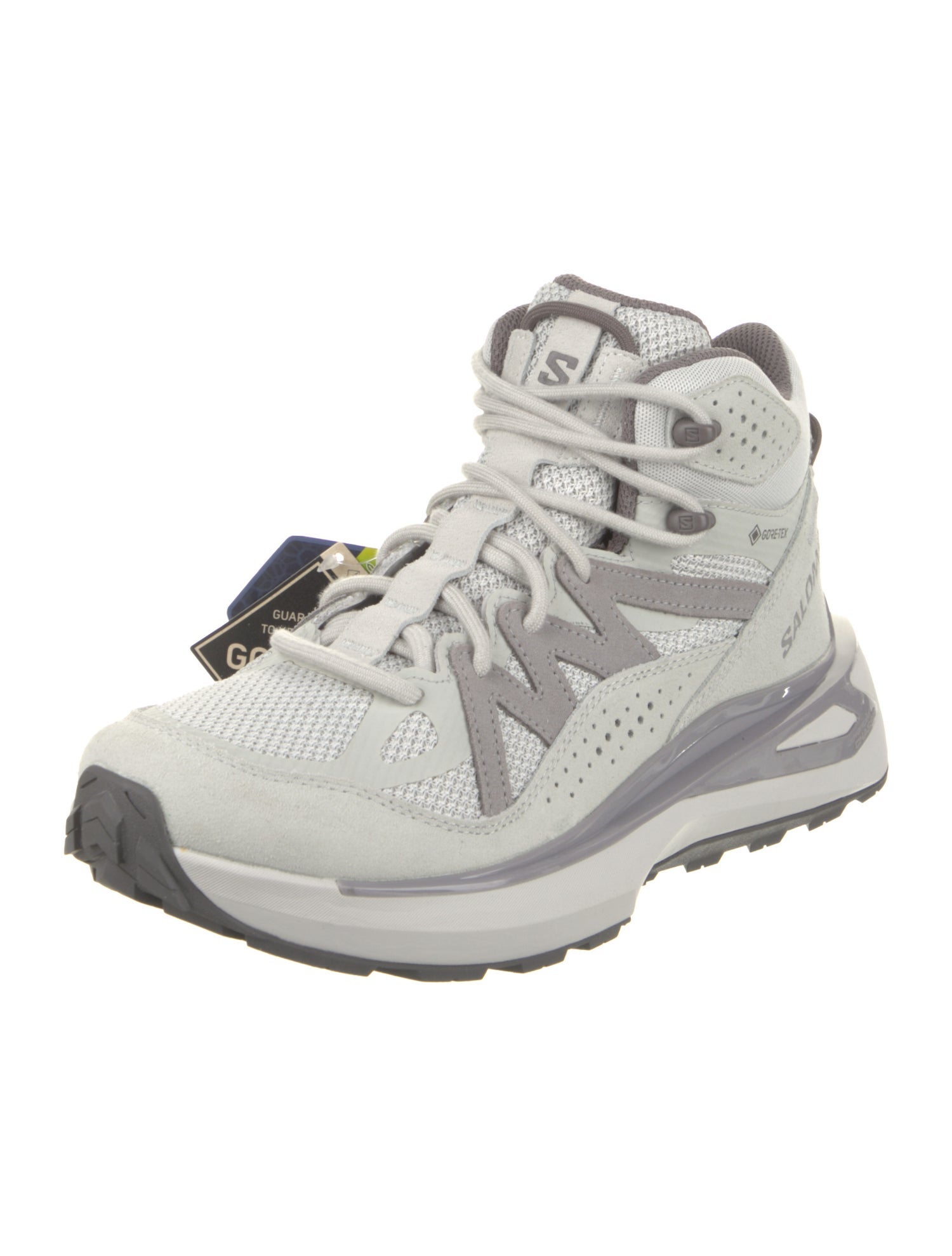 Salomon Suede Printed Sneakers