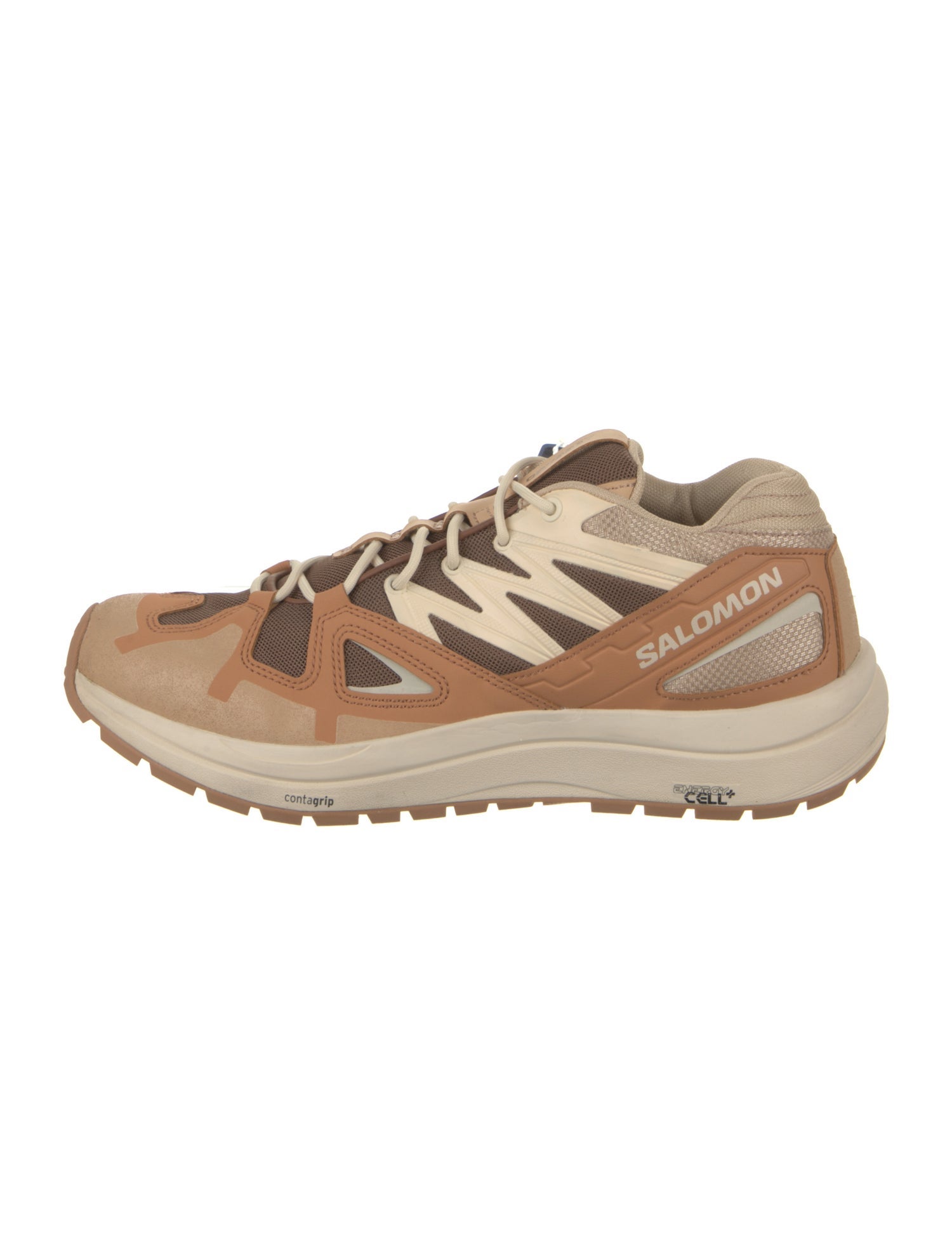 Salomon Leather Mesh Accents Sneakers