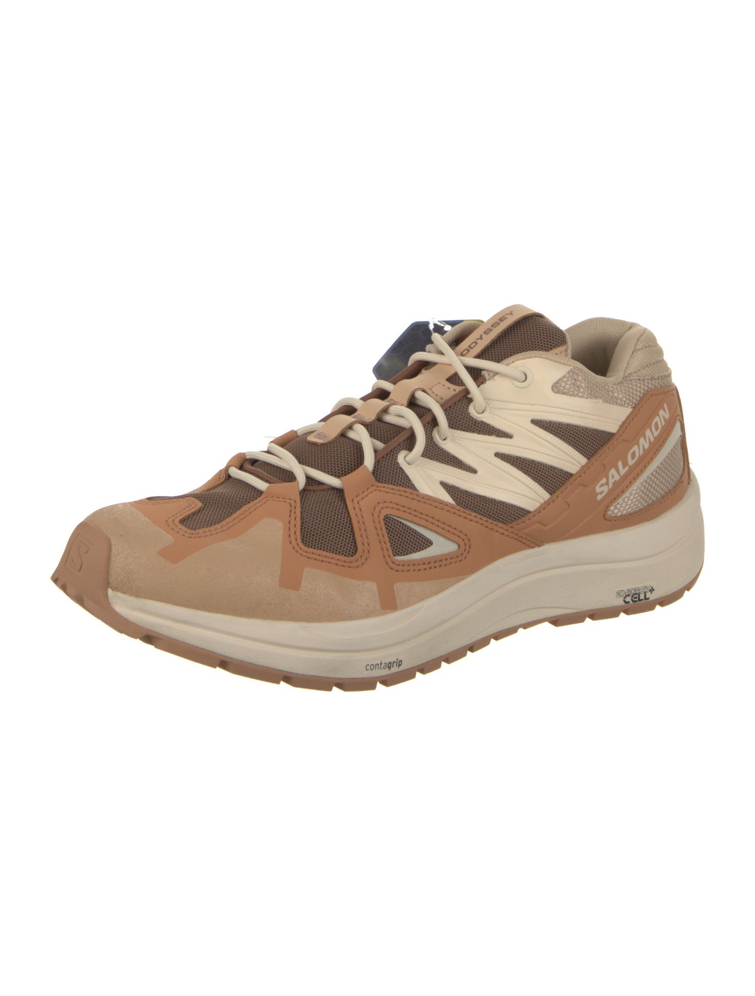 Salomon Leather Mesh Accents Sneakers