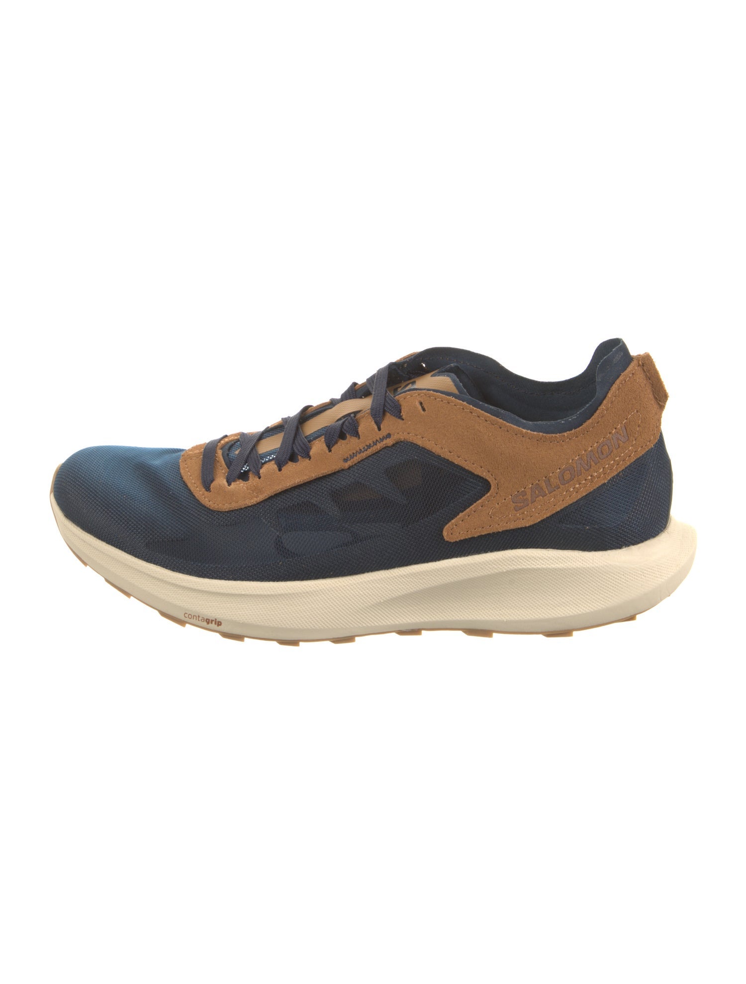 Salomon Mesh Colorblock Pattern Sneakers