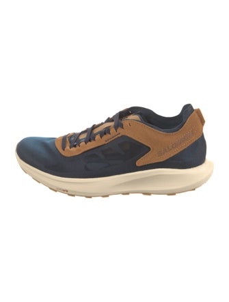 Salomon Mesh Colorblock Pattern Sneakers