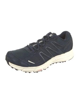 Salomon Suede Mesh Accents Athletic Sneakers