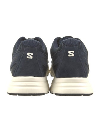 Salomon Suede Mesh Accents Athletic Sneakers