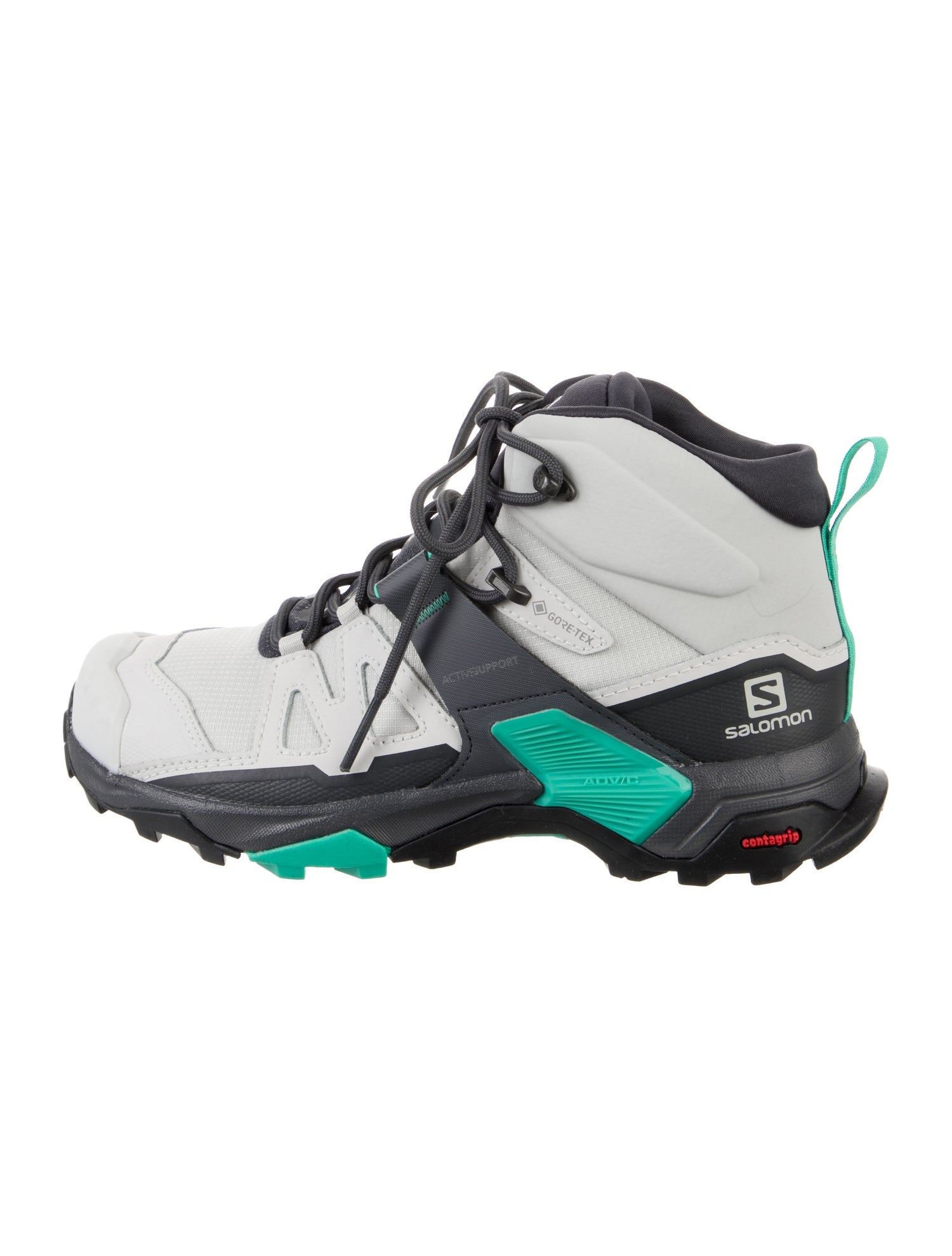 Salomon Rubber Colorblock Pattern Rain Boots