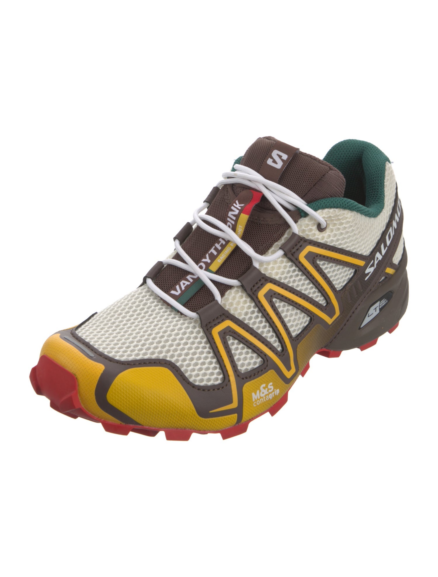 Salomon Nylon Colorblock Pattern Sneakers