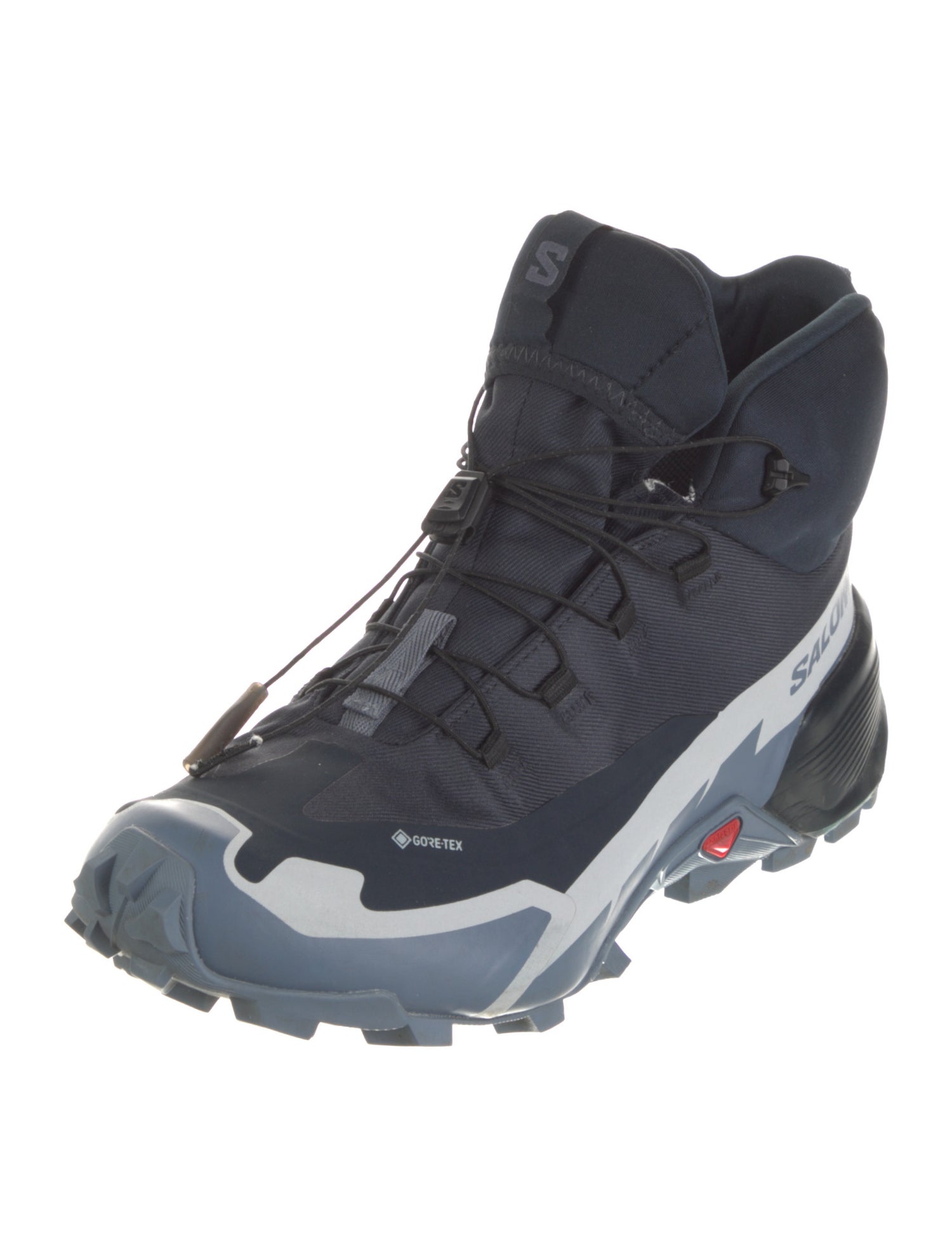 Salomon Nylon Colorblock Pattern Lace-Up Boots