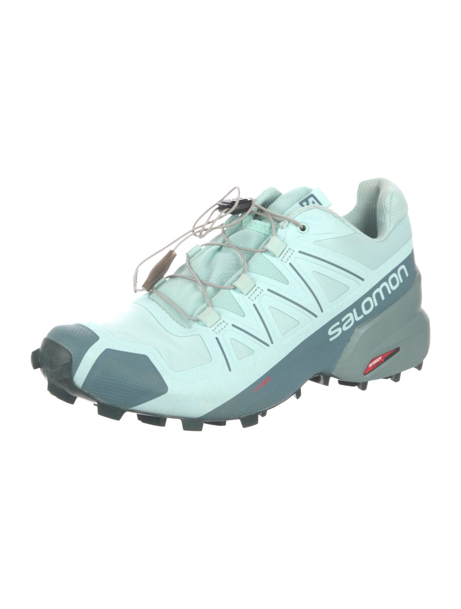 Salomon Mesh Colorblock Pattern Sneakers
