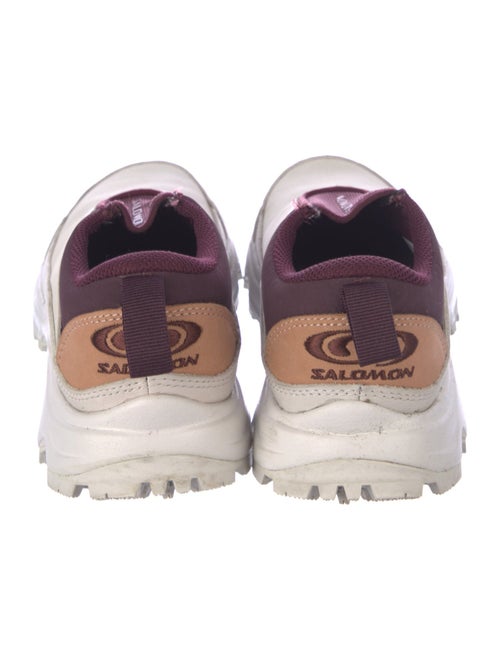 Salomon Suede Colorblock Pattern Sneakers