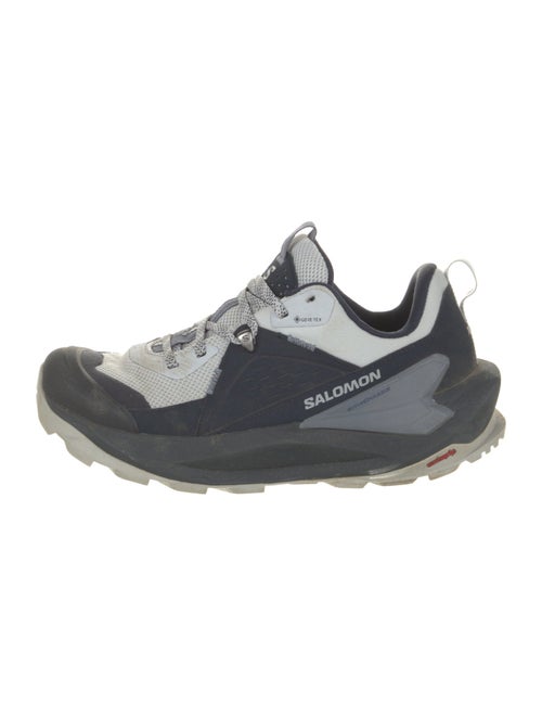 Salomon Mesh Colorblock Pattern Athletic Sneakers