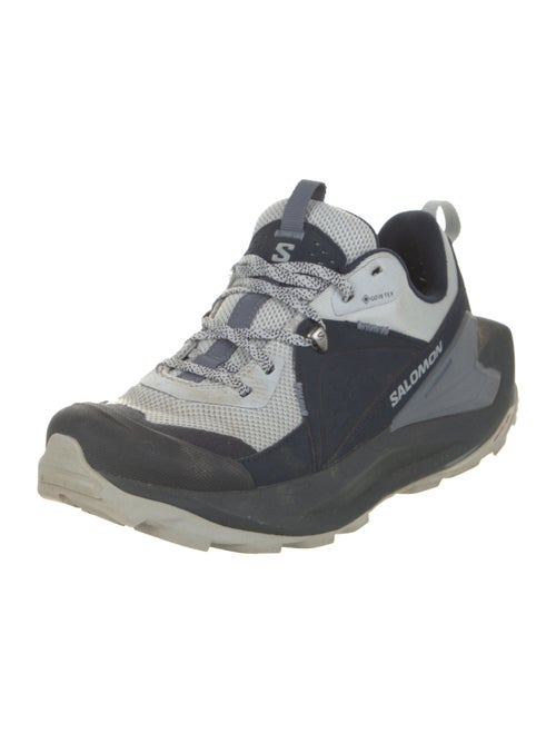 Salomon Mesh Colorblock Pattern Athletic Sneakers