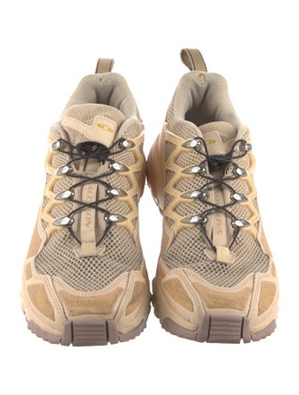 Salomon Mesh Colorblock Pattern Sneakers