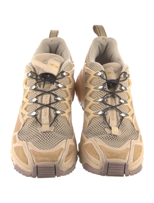 Salomon Mesh Colorblock Pattern Sneakers