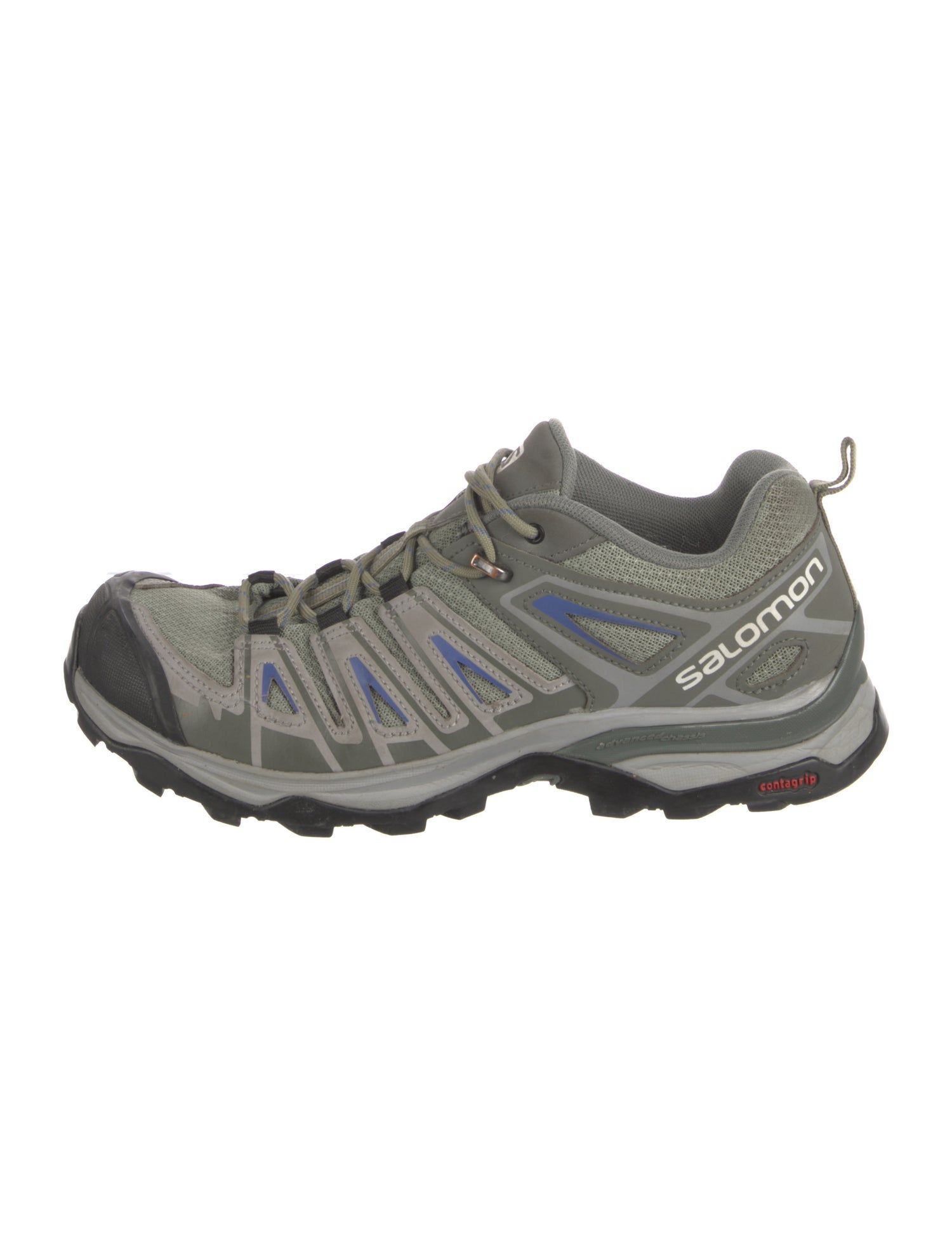 Salomon Mesh Colorblock Pattern Sneakers
