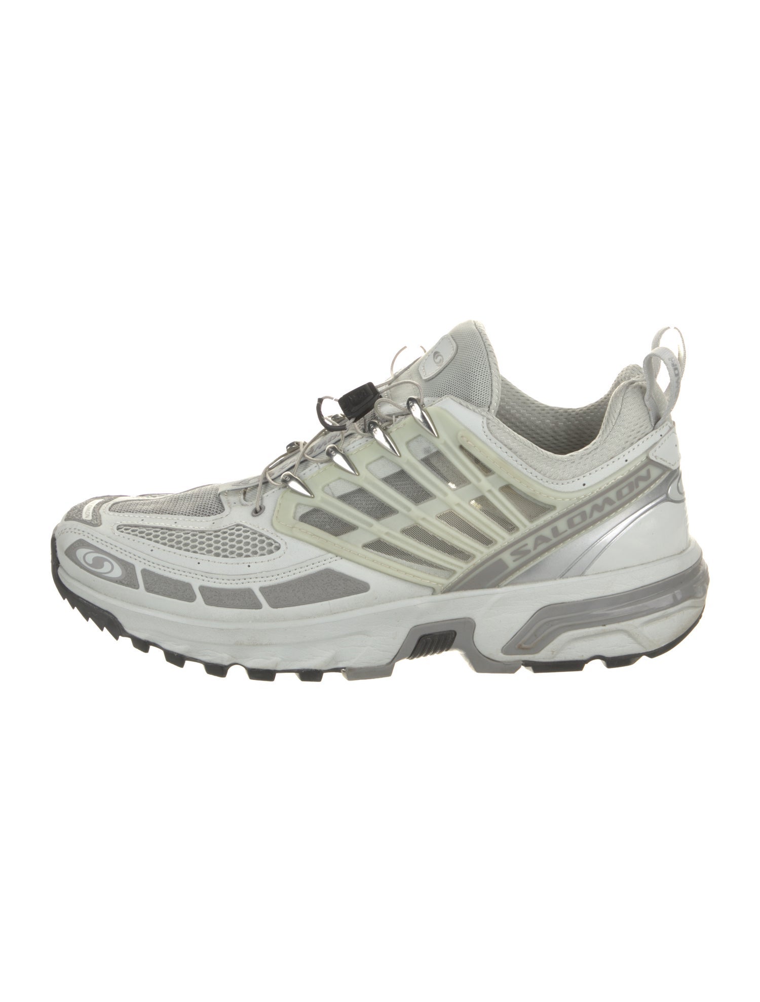 Salomon Mesh Colorblock Pattern Sneakers