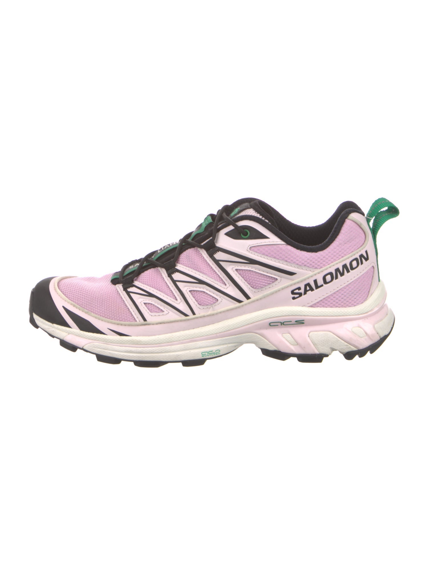 Salomon Mesh Colorblock Pattern Athletic Sneakers