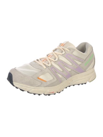 Salomon Mesh Colorblock Pattern Sneakers
