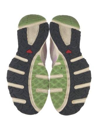 Salomon Mesh Colorblock Pattern Sneakers