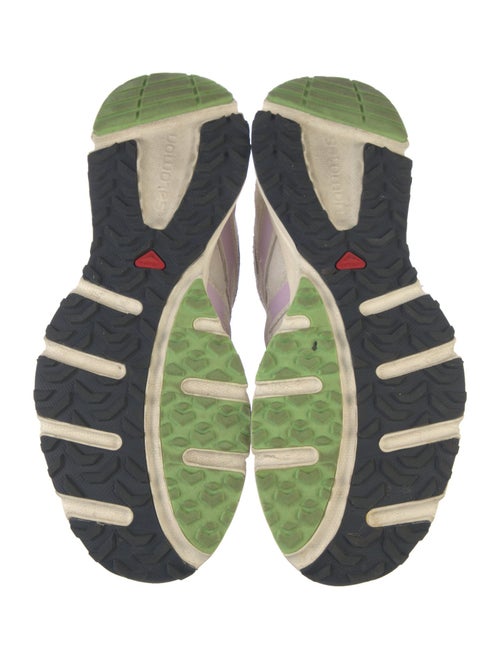 Salomon Mesh Colorblock Pattern Sneakers