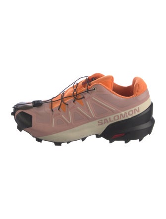 Salomon Mesh Colorblock Pattern Sneakers