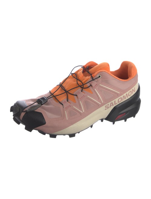 Salomon Mesh Colorblock Pattern Sneakers