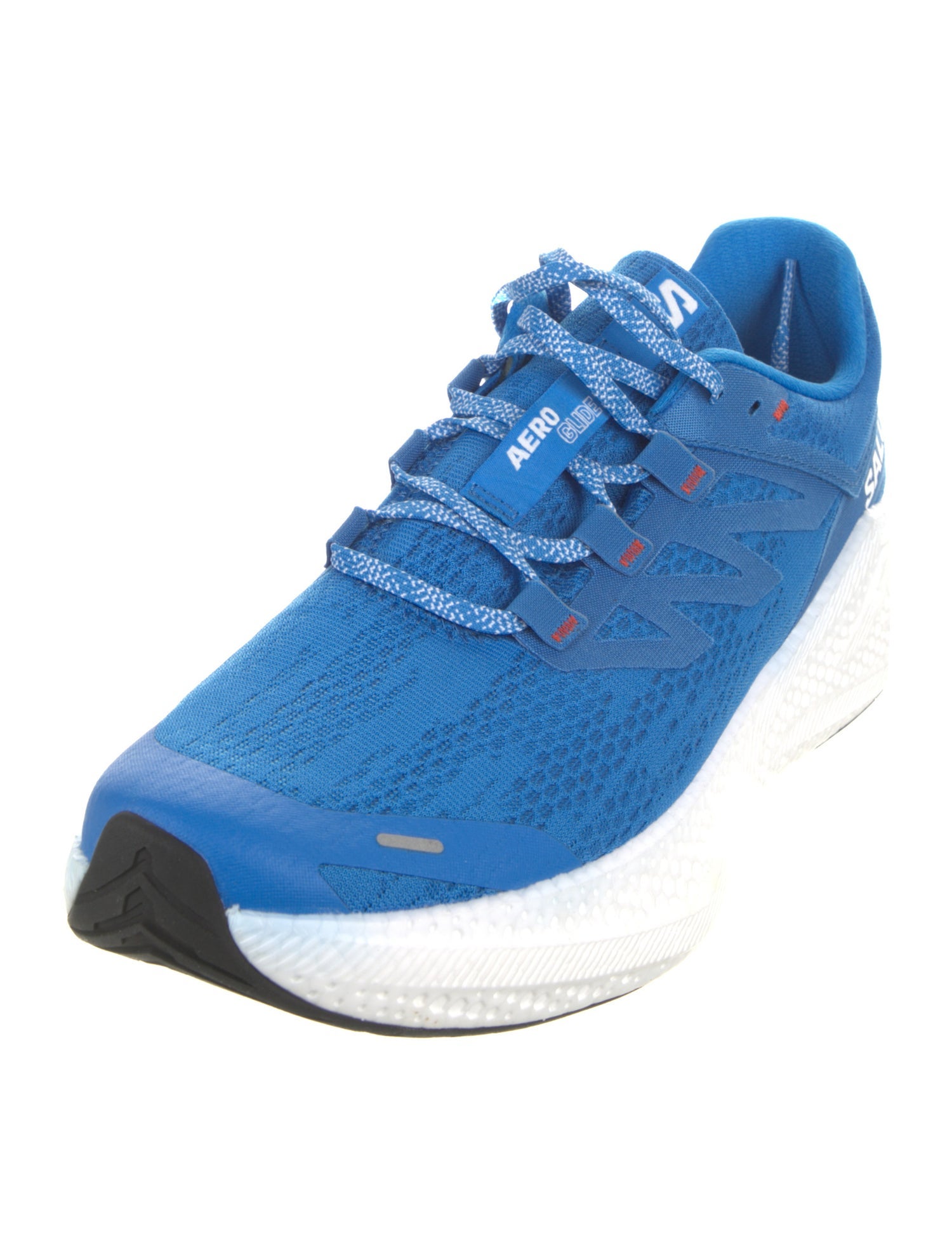 Salomon Mesh Colorblock Pattern Sneakers