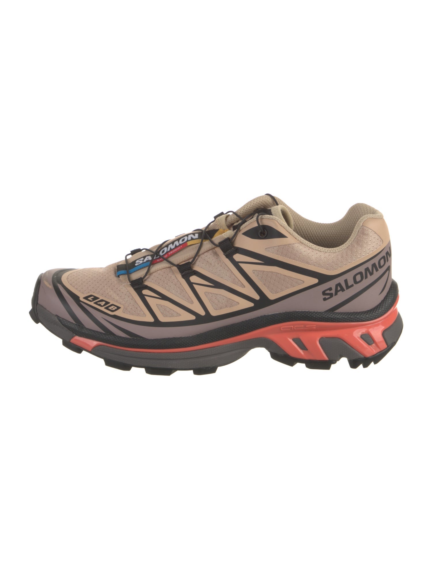 Salomon Mesh Colorblock Pattern Sneakers