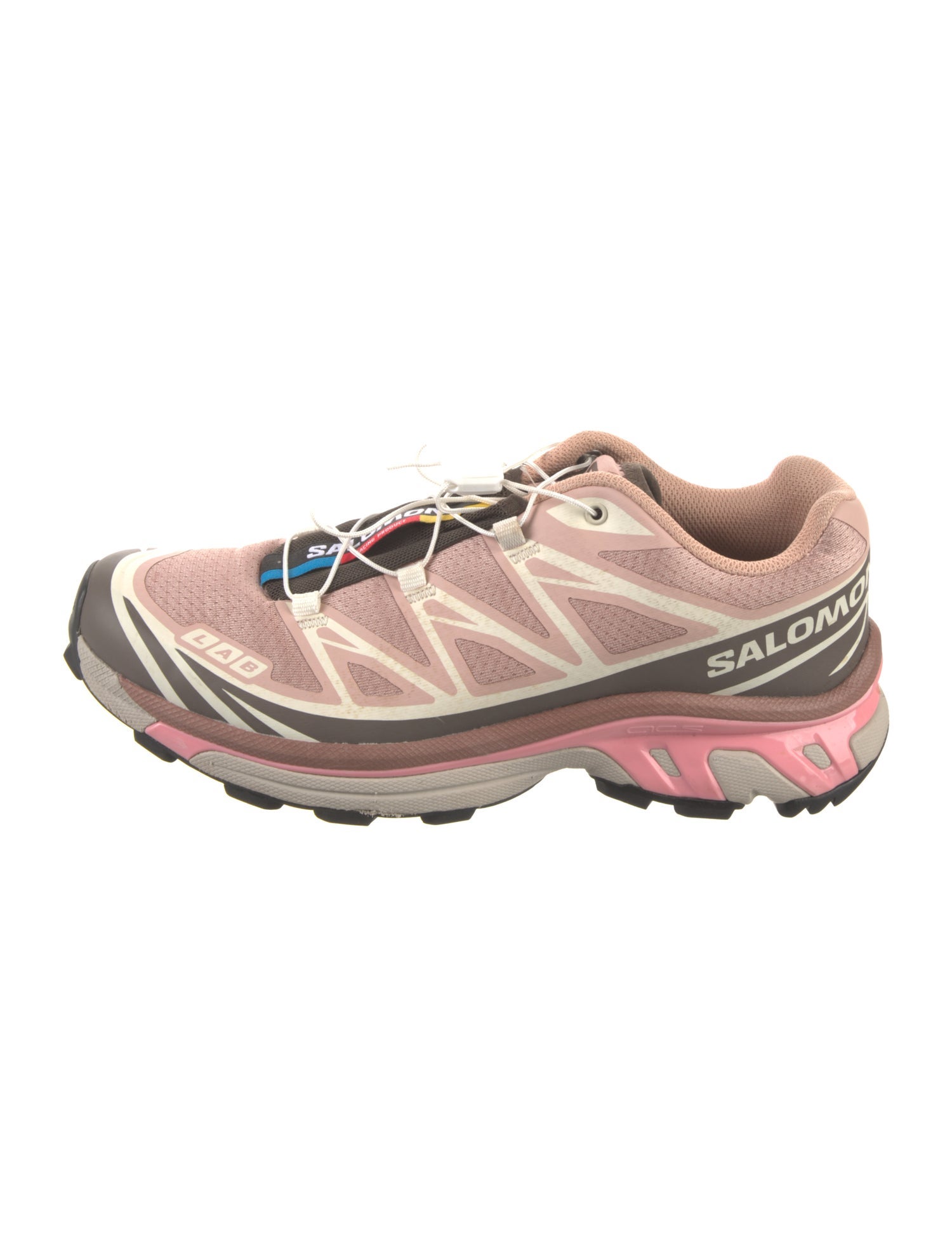 Salomon Mesh Colorblock Pattern Sneakers