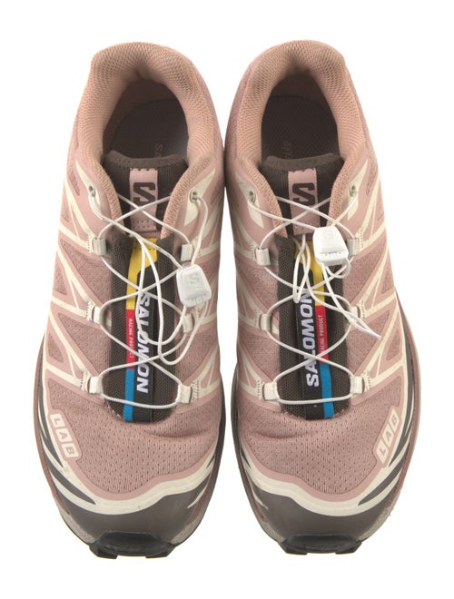Salomon Mesh Colorblock Pattern Sneakers