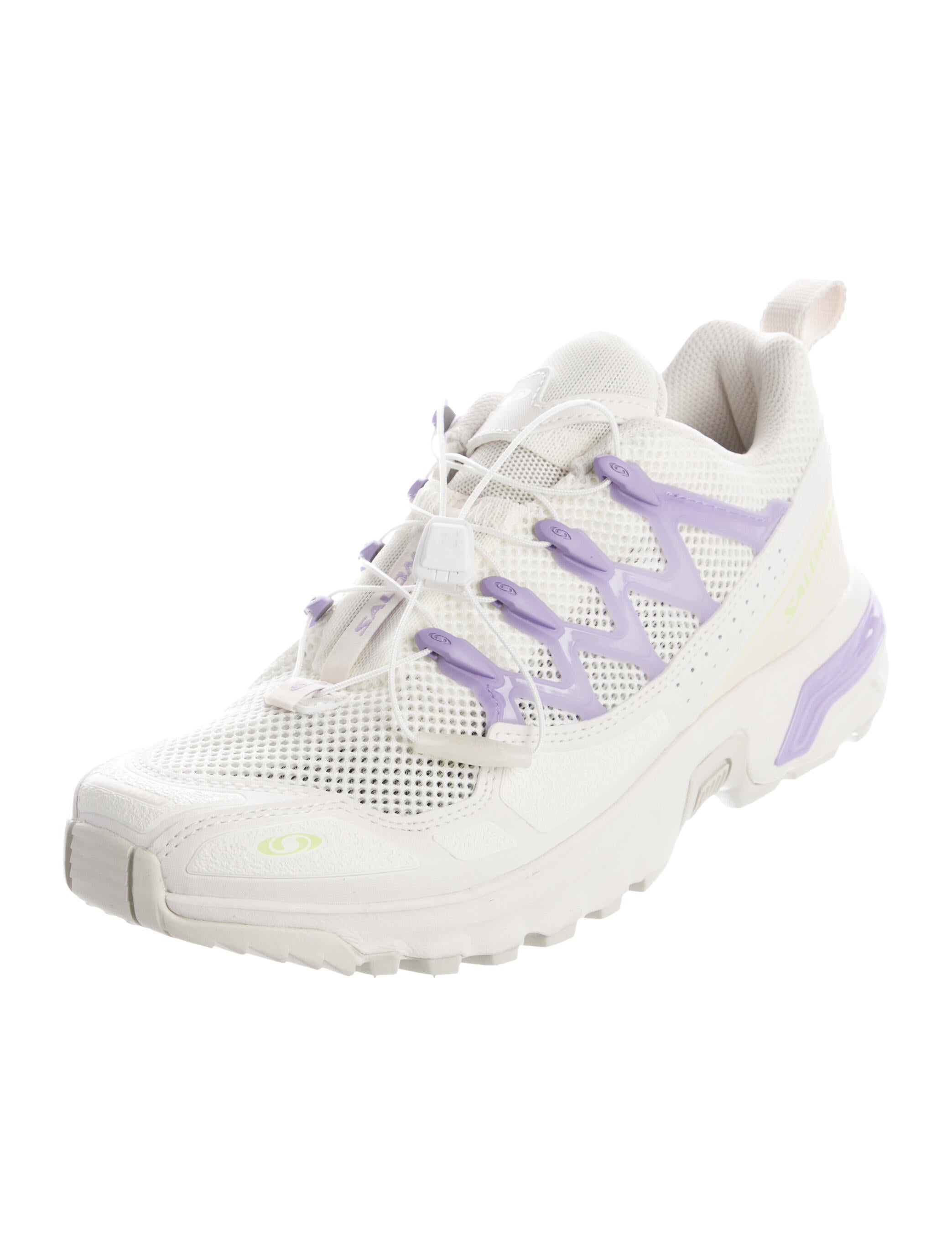 Salomon Leather Mesh Accents Sneakers