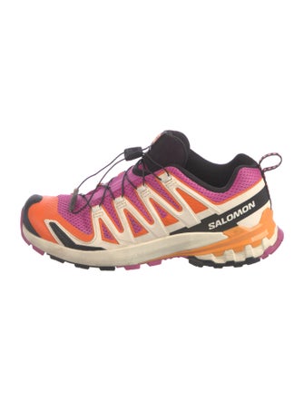 Salomon Mesh Colorblock Pattern Sneakers