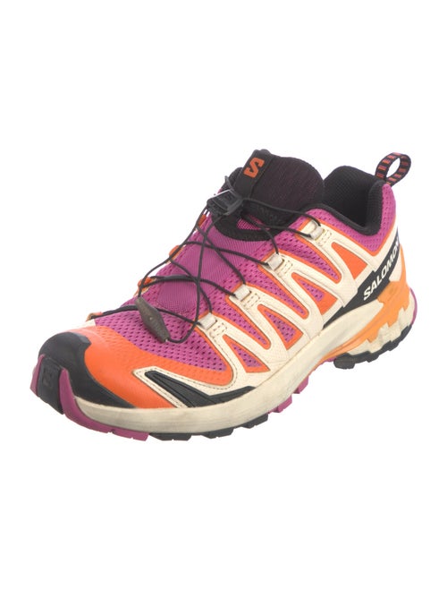 Salomon Mesh Colorblock Pattern Sneakers