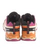Salomon Mesh Colorblock Pattern Sneakers