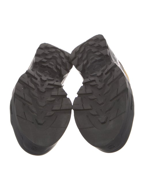 Salomon Suede Colorblock Pattern Sneakers