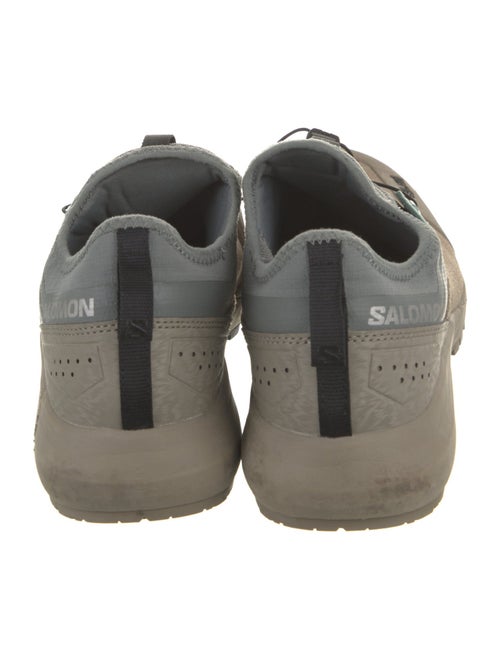 Salomon Suede Colorblock Pattern Sneakers
